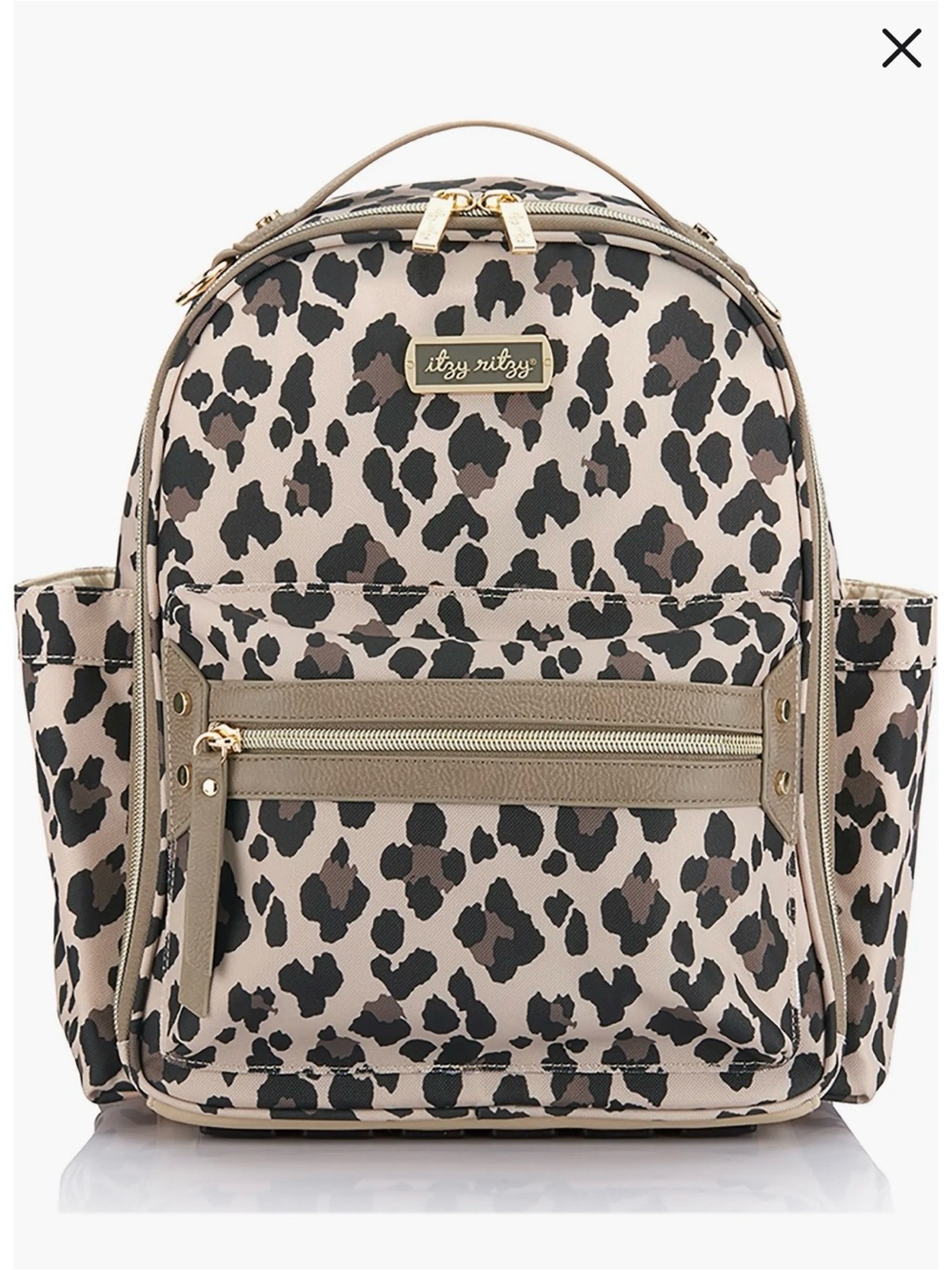 Itzy Ritzy Leopard Mini Backpack with Mini Bag - Picture 7 of 12